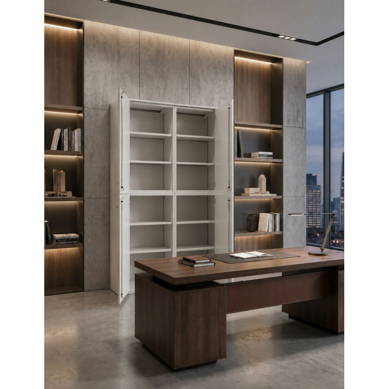 Armario Blanco 230x120cm de Steelcase - Montiel