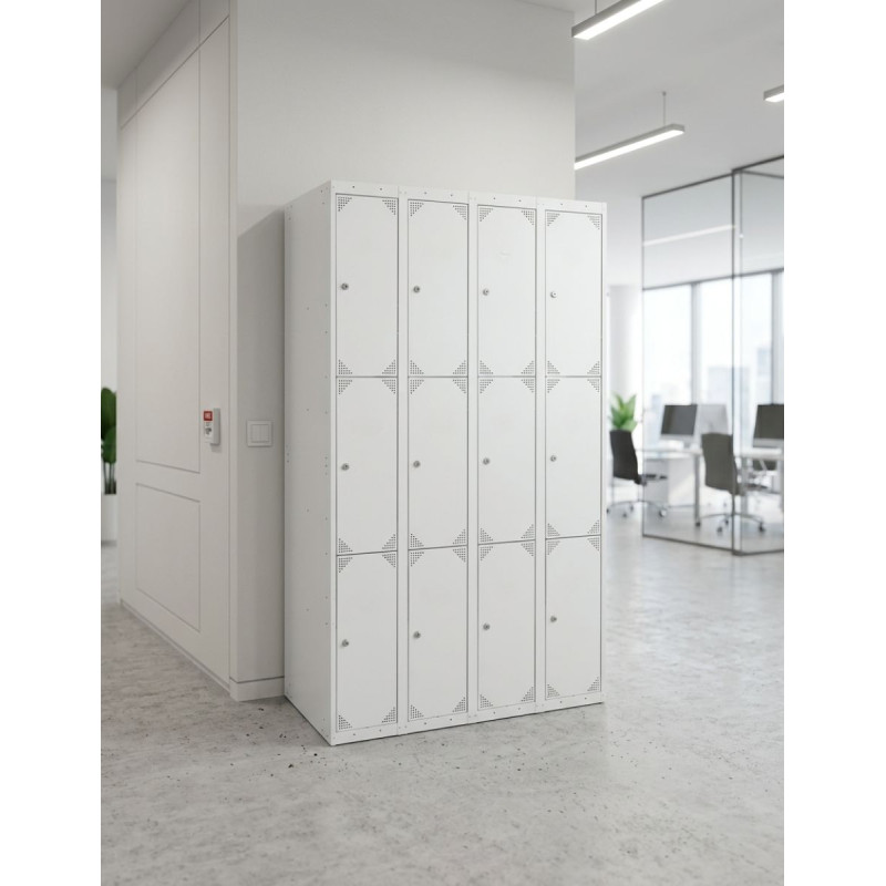 Taquilla para Vestuarios Metálica 3 Puertas Kronos - Montiel