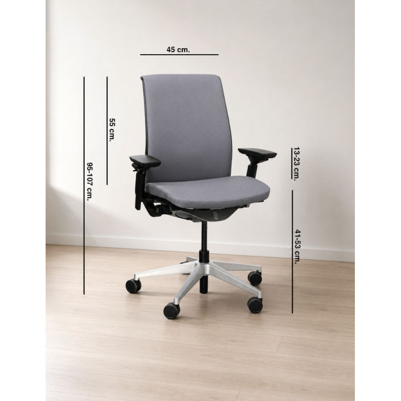 Silla Ergonómica Brazos 4D Think V2 de Steelcase - Montiel