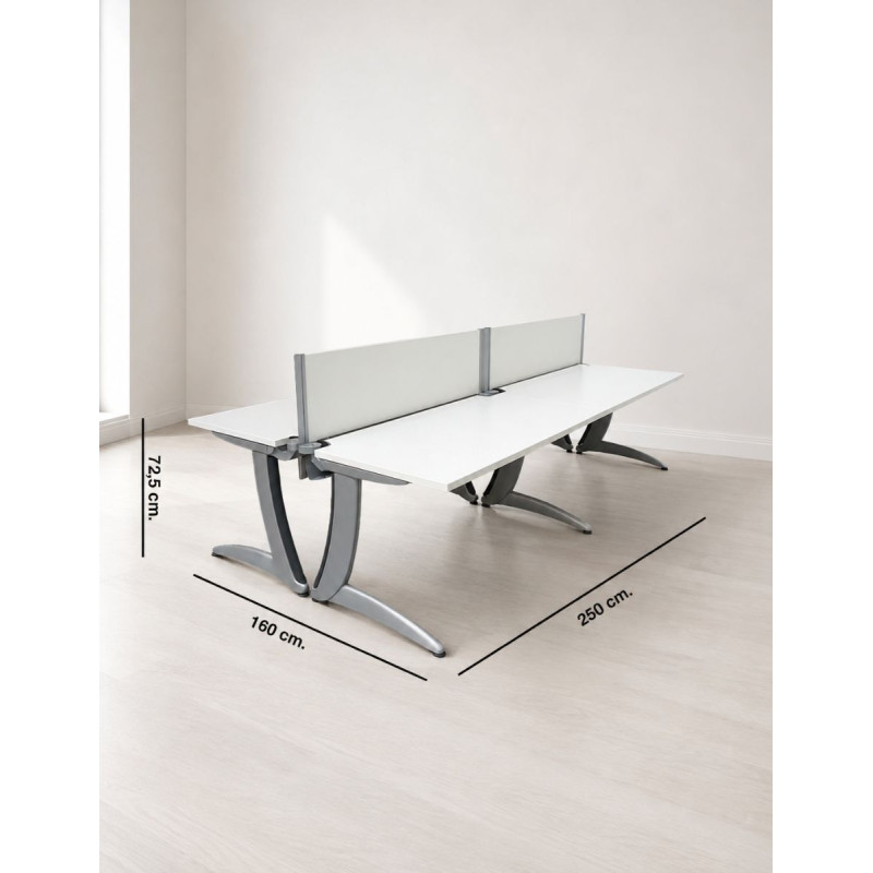 Multipuesto Oficina 4 Puestos TNT de Steelcase - Montiel