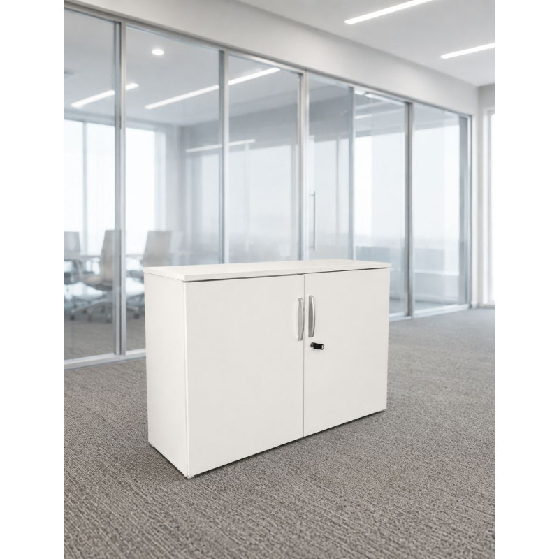 Armario Oficina Blanco Bajo 72x100 cm. de Steelcase - Montiel