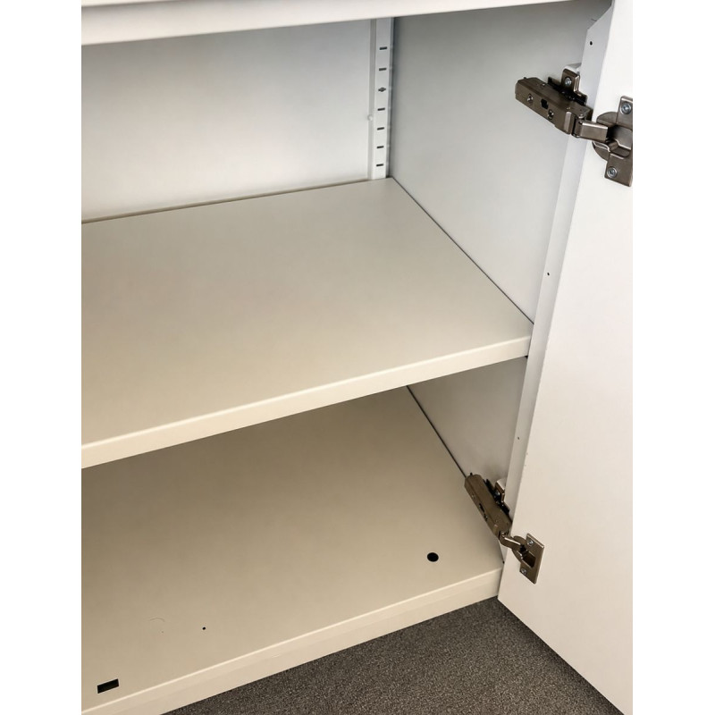 Armario Oficina Blanco Bajo 72x100 cm. de Steelcase - Montiel