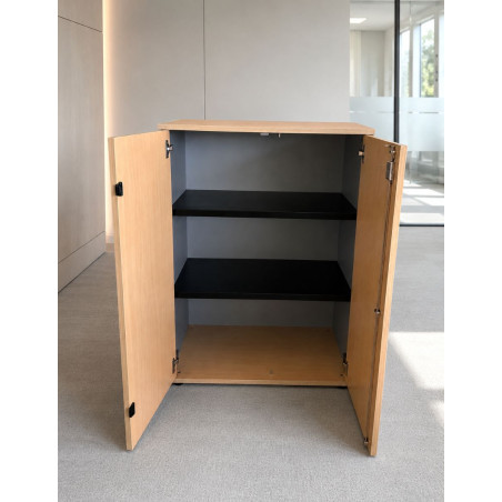 Armario Oficina Madera Arce 110x90 cm. MM1869 de Montiel