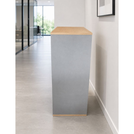 Armario Oficina Madera Arce 110x90 cm. MM1869 de Montiel