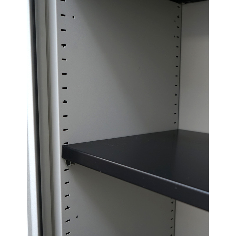 Armario Oficina Alto Gris 197x80 cm. de Steelcase - Montiel