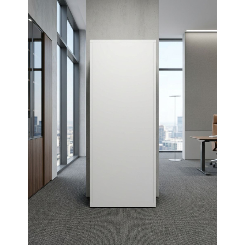 Armario Oficina Alto Gris 197x80 cm. de Steelcase - Montiel