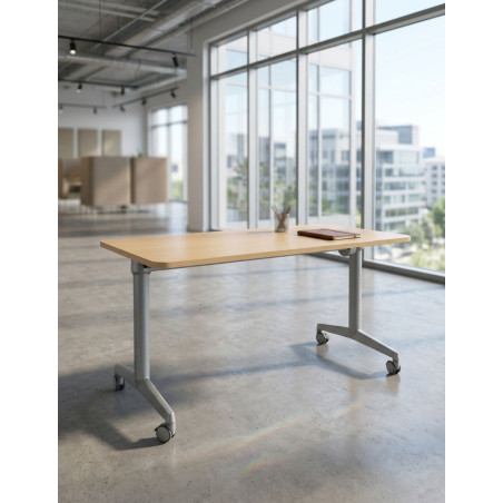 Mesa Plegable Oficina 140x70 cm. de Steelcase - Montiel