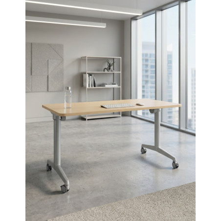 Mesa Plegable Oficina 140x70 cm. de Steelcase - Montiel