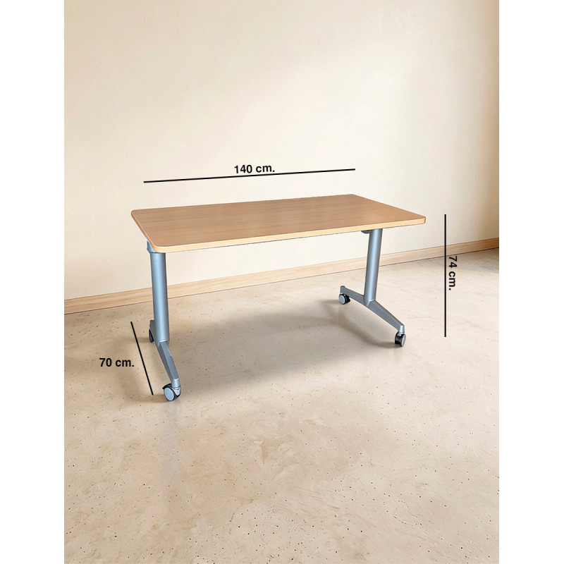 Mesa Plegable Oficina 140x70 cm. de Steelcase - Montiel