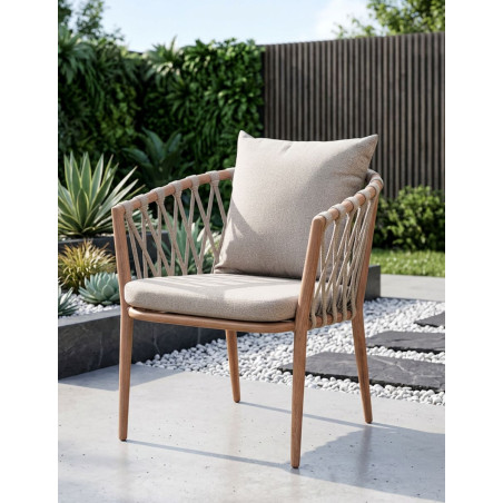 Silla para Terraza de Aluminio Icaria - Montiel