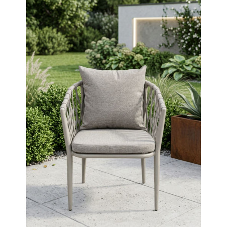 Silla para Terraza de Aluminio Icaria - Montiel