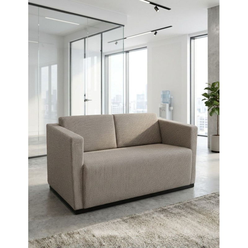 Sofá Recepción 2 Plazas Gris de Walter Knoll - Montiel