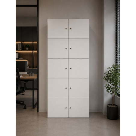 Taquilla Blanca 10 Puertas de Steelcase - Montiel