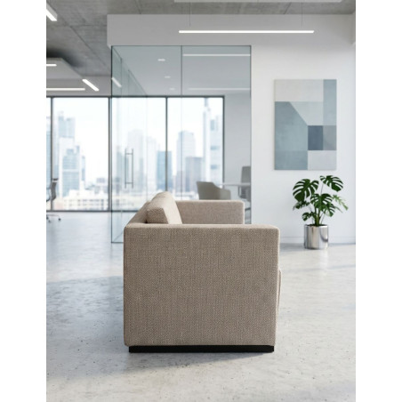Sofá Recepción 2 Plazas Gris de Walter Knoll - Montiel