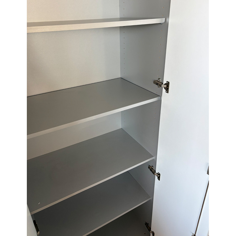 Armario Oficina Blanco 205x80 cm. MM1872 de Montiel