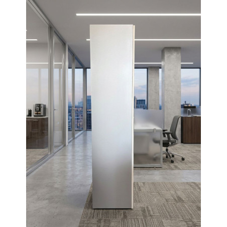 Armario Oficina Blanco 205x80 cm. MM1872 de Montiel