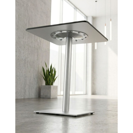 Mesa Blanca Cuadrada 60x60 cm. MM1864 de Montiel