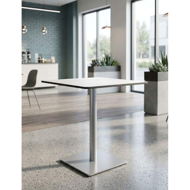 Mesa Blanca Cuadrada 60x60 cm. MM1864 de Montiel