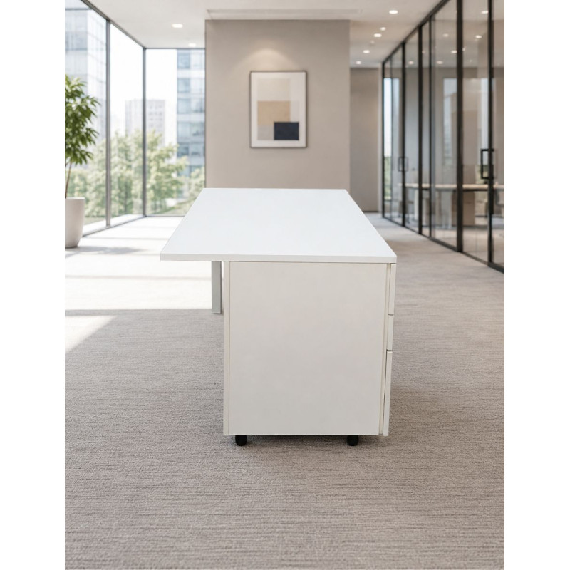 Mesa Oficina 160x80 cm. con Cajonera MM1873 de Montiel