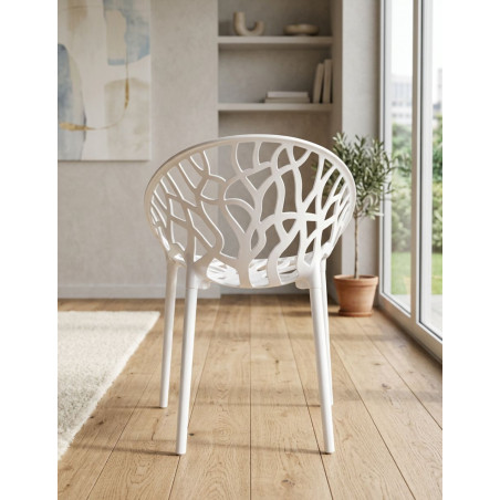 Sillón Blanco para Hostelería Bella - Montiel