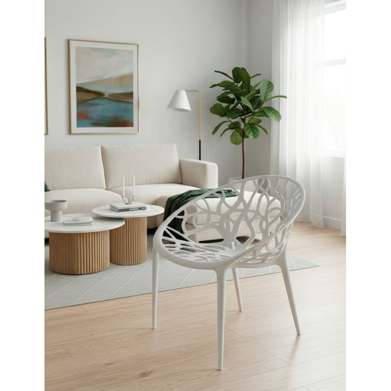 Sillón Blanco para Hostelería Bella - Montiel