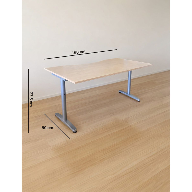 Mesa Oficina Madera 160x90 cm. MM1874 de Montiel