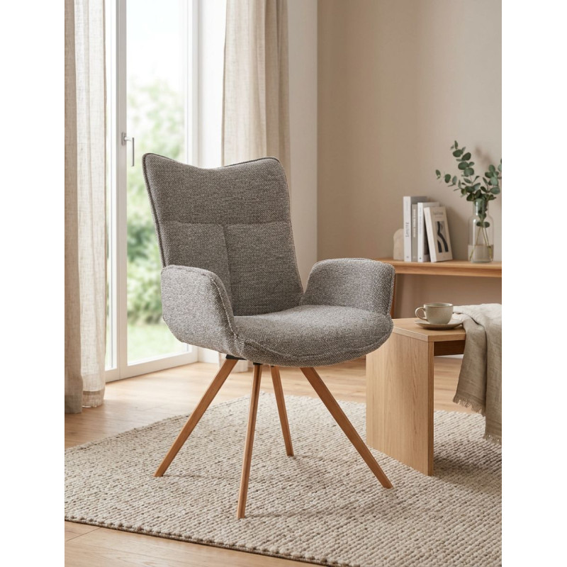 Sillón para Comedor Tapizado Virello - Montiel