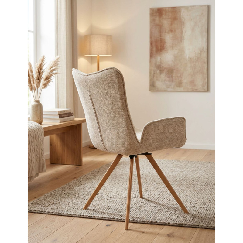 Sillón para Comedor Tapizado Virello - Montiel