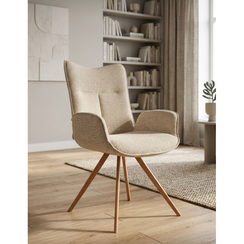 Sillón para Comedor Tapizado Virello - Montiel