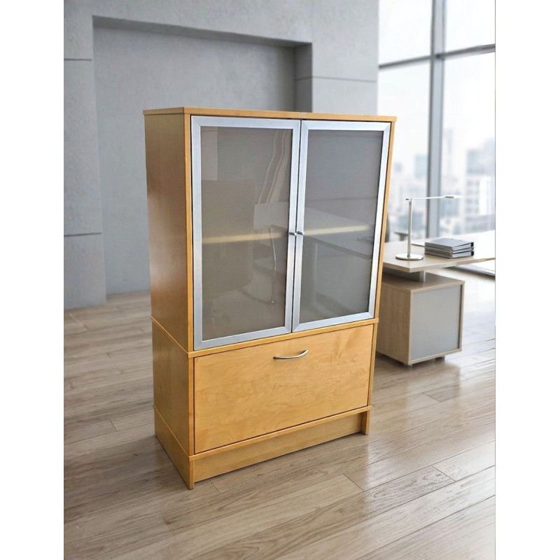 Armario Oficina Madera 135x84,5 cm. MM1875 de Montiel