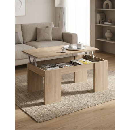 Mesa para Salón Elevable 100x50 cm. Essence - Montiel