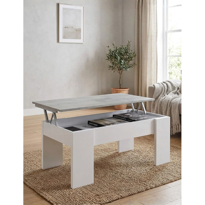 Mesa para Salón Elevable 100x50 cm. Essence - Montiel