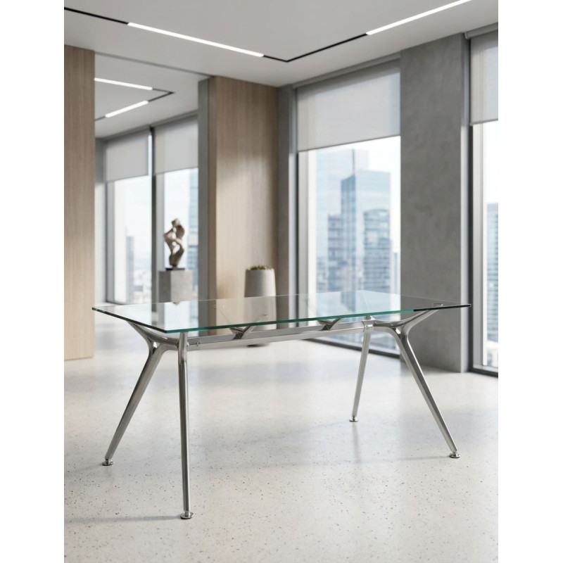 Mesa Despacho de Cristal Arkitek de Actiu - Montiel