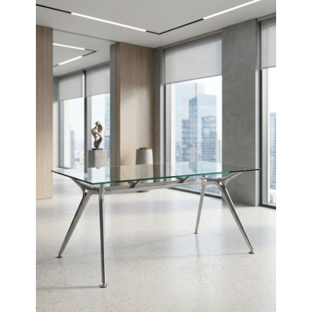 Mesa Despacho de Cristal Arkitek de Actiu - Montiel