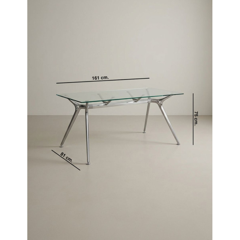Mesa Despacho de Cristal Arkitek de Actiu - Montiel