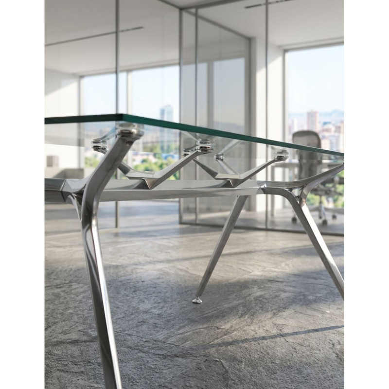 Mesa Despacho de Cristal Arkitek de Actiu - Montiel