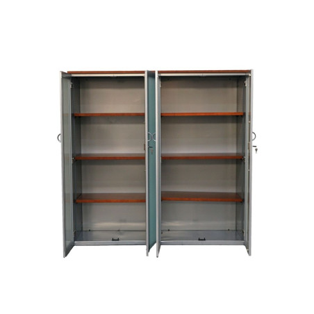 Mueble Aparador Amplio con Puertas Cristal MM1690 - Montiel