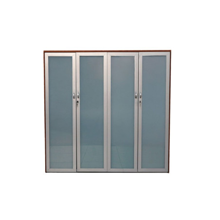 Mueble Aparador Amplio con Puertas Cristal MM1690 - Montiel