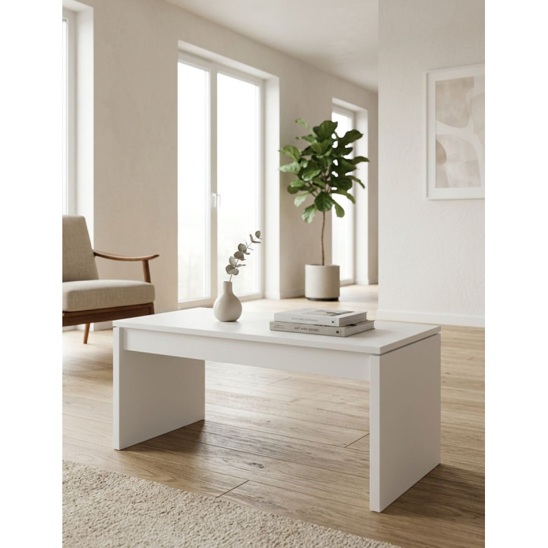 Mesa para Salón Elevable 102x50 cm. Mist - Montiel