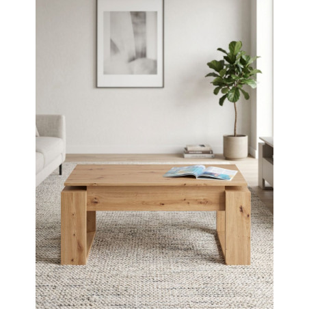 Mesa Elevable de Centro para Hogar Rosven - Montiel