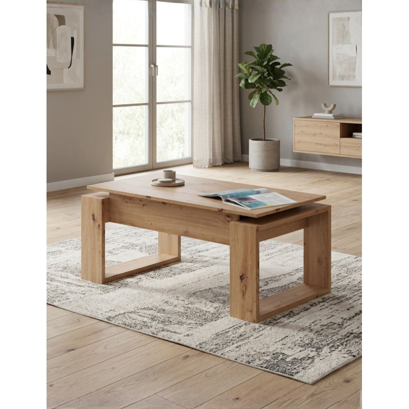 Mesa Elevable de Centro para Hogar Rosven - Montiel