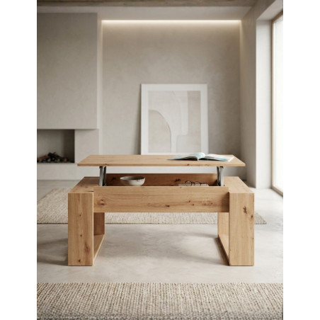 Mesa Elevable de Centro para Hogar Rosven - Montiel