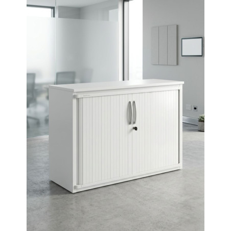 Armario Oficina Bajo Blanco 72x100 cm. de Steelcase - Montiel