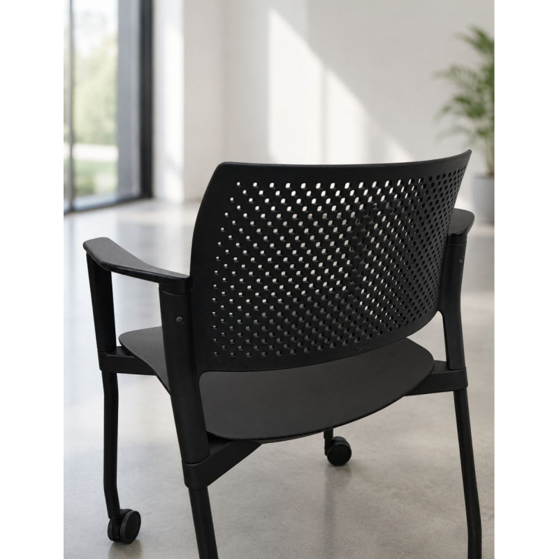 Silla de Recepción con Ruedas Kyos de Cerantola - Montiel