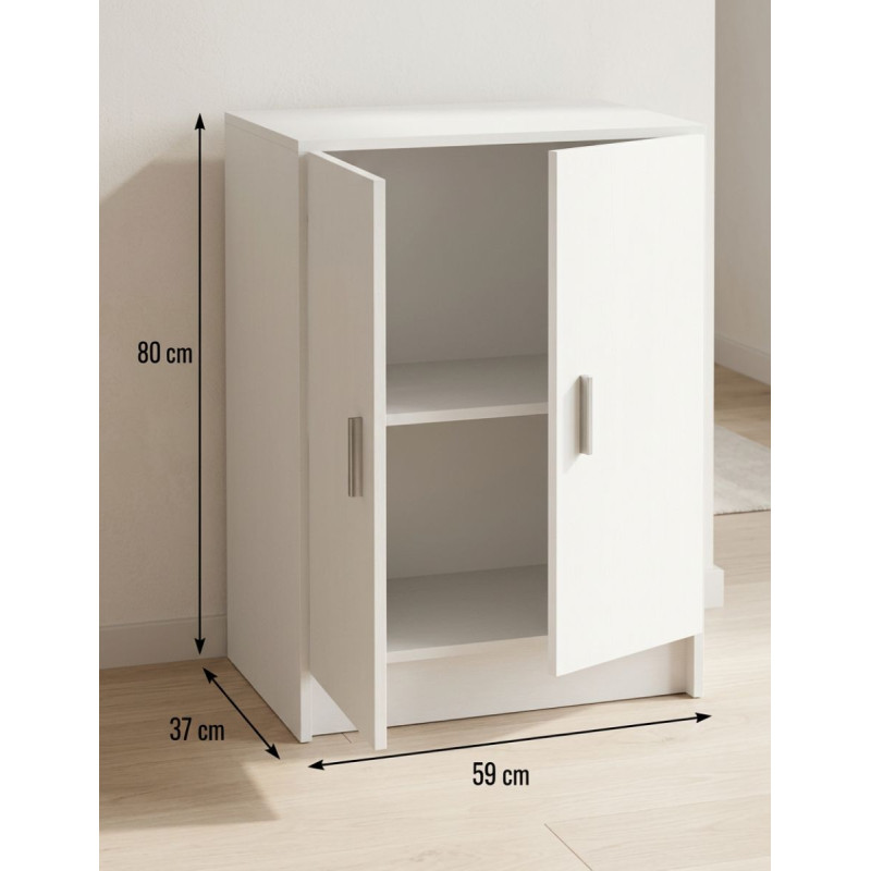 Armario Auxiliar Bajo Multiusos Smart Living - Montiel