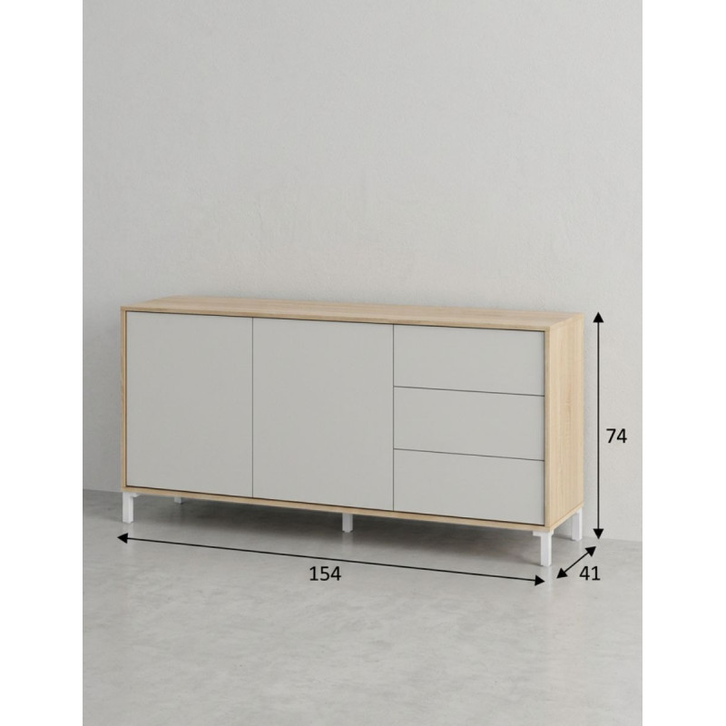 Aparador Salón 74x154 cm. Rosven Plus - Montiel