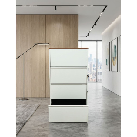 Archivador Oficina Blanco 144x80 cm. de Herman Miller - Montiel