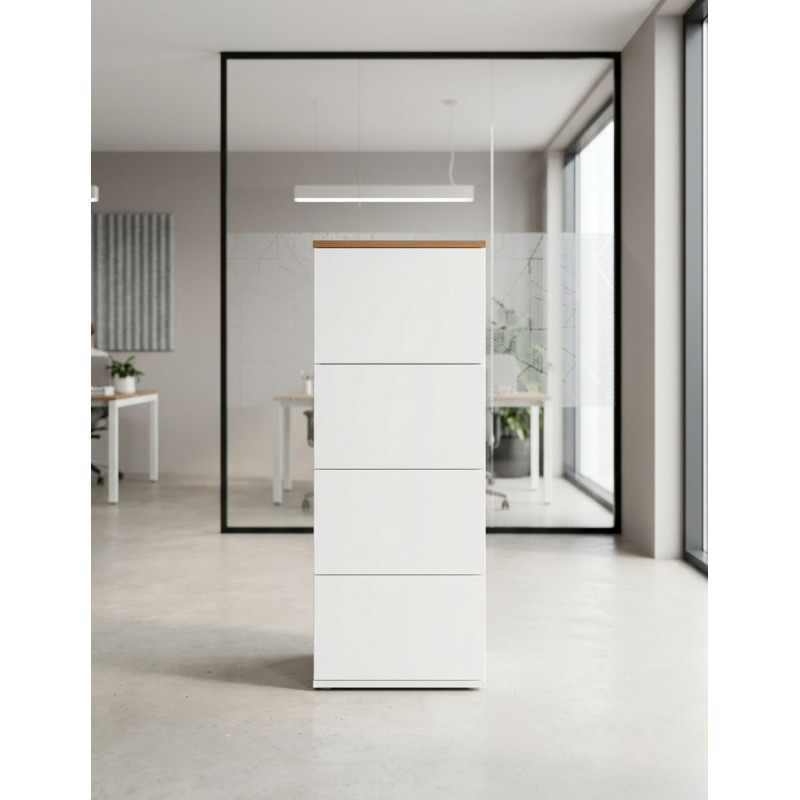 Archivador Oficina Blanco 144x80 cm. de Herman Miller - Montiel
