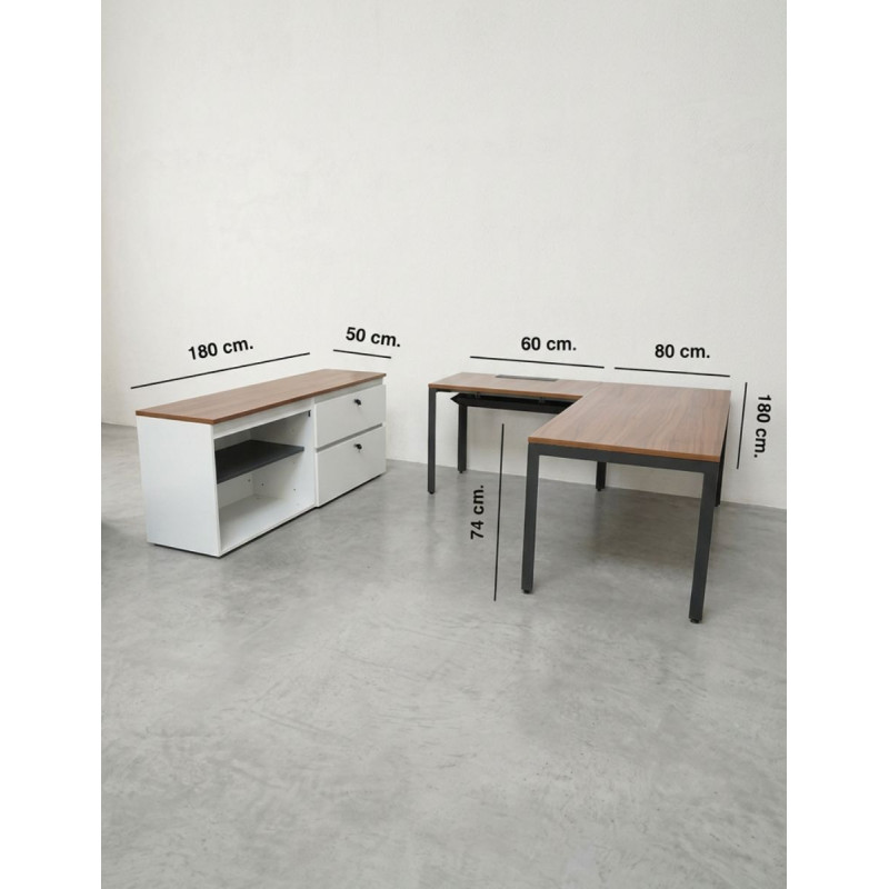 Pack Mesa y Armario Bajo Herman Miller - Montiel