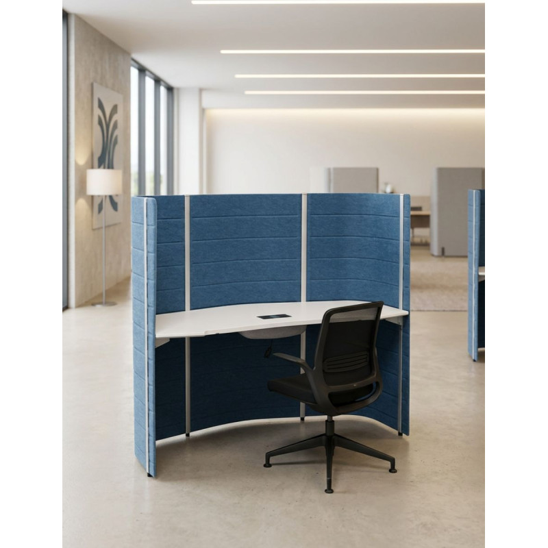 Callcenter de Oficina Tela Azul Workbay de Vitra - Montiel